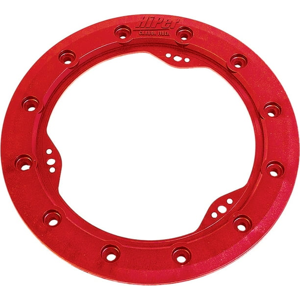 Hiper Wheel BR-08-MOD-RD Modified Beadlock Ring 8in - Red